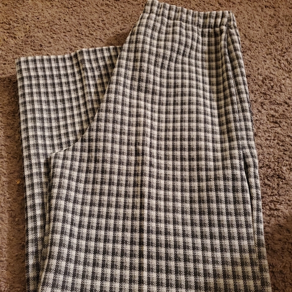 Vintage Sears Polyester 70s Plaid Pants Size Small